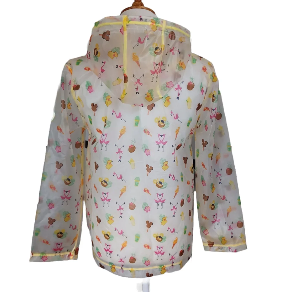 DISNEY PARKS CLEAR RAIN COAT SIZE XS - Picture 2 of 15